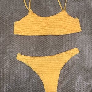 zaful scrunchie bikini